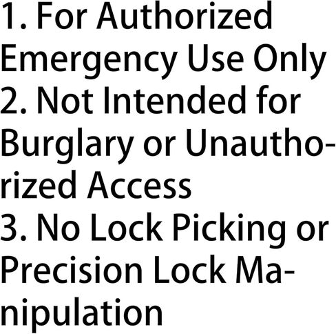 Emergency Tool Multi-Purpose Kit for Authorized Responders– 4 PCS High-Strength Spring Steel Hand Tools for Firefighter Training,First Responder Preparedness,Industrial Emergency Use,Rapid Deployment in Kuwait