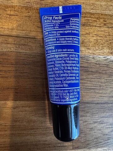 Jack Black Two For The Road Gift Set – Industrial Strength Hand Healer with Vitamins A & E and Natural Mint Intense Therapy Lip Balm with SPF 25 Sun Protection in Kuwait