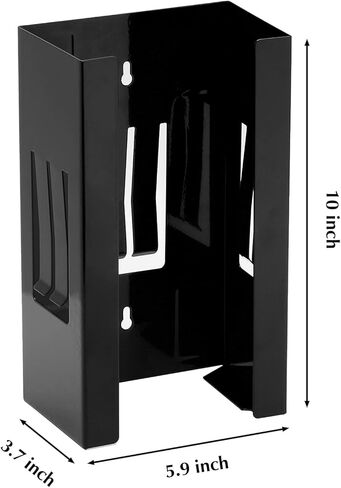 EMENTOL 4PCS Magnetic Glove/Tissue Dispenser Holder Set, Black Glove Dispenser Wall Mount, Mount Onto Tool Box or in Workshops in Saudi Arabia