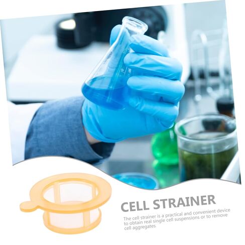 IMIKEYA 40μm /70μm /100μm Disposable Cell Strainers 2 Pack Cell Filter Tools for Laboratory Experiments Sieve Mesh Strainers Lab Accessories in Saudi Arabia