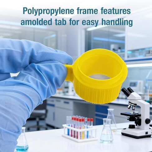 PEKYBIO 40um 70um 100um Cell Strainer Set, Stackable Handle Filter Screen with Nylon Screen Mesh and Polypropylene Frame, Sterile Cell Filter in Individual Blister Packaging, 3 Pcs in Kuwait