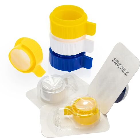 PEKYBIO 40um 70um 100um Cell Strainer Set, Stackable Handle Filter Screen with Nylon Screen Mesh and Polypropylene Frame, Sterile Cell Filter in Individual Blister Packaging, 3 Pcs in Kuwait