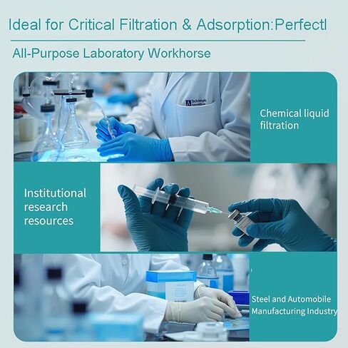 Alkali-Free Glass Wool Filter for Laboratory Use 100g–Fiberglass – High-Quality Insulation Material for Experimental Applications, Heat Resistant in Kuwait