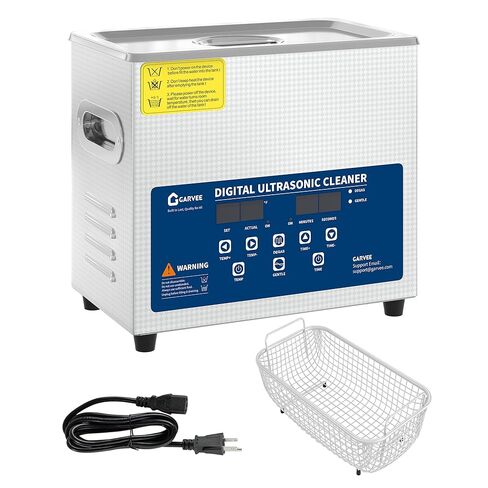 5.8 Gal (22L) Commercial Ultrasonic Cleaner, 40kHz Stainless Steel Machine with Digital Timer, Heater & 3 Modes – Ideal for Wrenches, Screwdrivers, Repair Tools, Industrial Parts, Metal Cleaning in Saudi Arabia