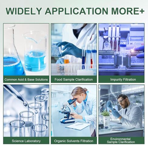 Nylon Syringe Filter 13mm 022um Hydrophilic Membrane, Syringe Lab Filters, Non-Sterile Laboratory Filters, 100 Count in Saudi Arabia