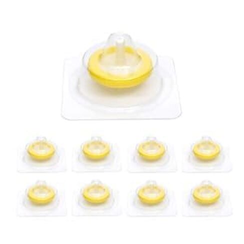 Sterile Syringe Filter PES 100 Pack, 0.22um Pore Size, 13mm Membrane Diameter, Hydrophilic Filtration High Throughput Sterile Packed Individually in Kuwait