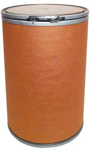 2 Pack 55 Gallon Open Head Transport Drum, Fiber, Unlined, Brown, Heavy-Duty Industrial Storage and Shipping Container in Kuwait