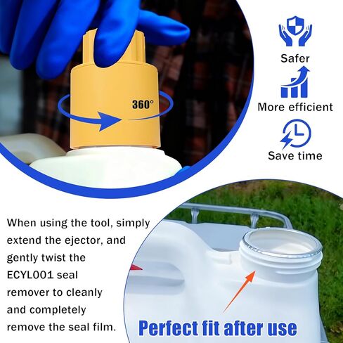 Seal Remover EZC0001 Replaceable for EZ Cut Seal Remover Tool Fits Standard Sized Chemical Containers﻿ in Kuwait