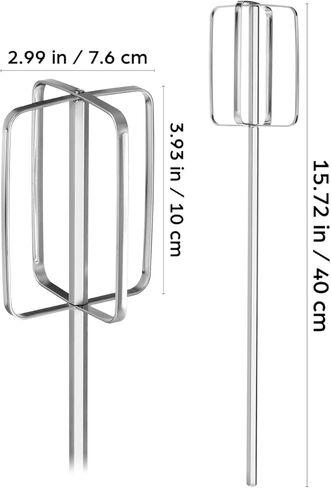 ABOOFAN Paint Mixer for Drill, 15.7" Stainless Steel Mixing Paddle with Hex Shaft, Rust-Proof & Easy to Clean, 4-Blade Drill Attachment for Resin, Epoxy, Concrete in Kuwait