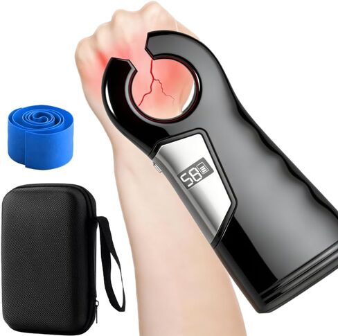 Digital Display Vein Finder, Type C Portable Charging, 1-99 Precision Adjustment for Universal Skin Compatibility, Suitable for Nurses, Doctors, Clinics & Home Use Vein Locator Device (Black) in Kuwait