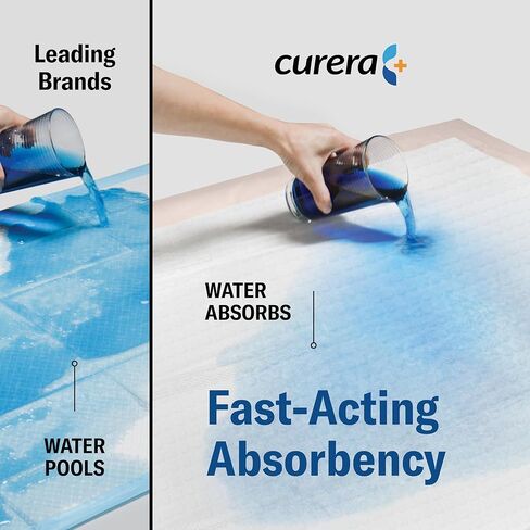 Chucks® Premium Disposable Underpads 17"x24" [100-Count] Ultra Absorbent Chux Incontinence Bed Pads with Adhesive Tape for Adults, Baby Changing, Travel, and Pet Training – 17x24 Bulk Pack in Kuwait