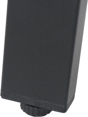 41" Round Faux Wood Patio Dining Table with Umbrella Hole, Rust-Resistant Outdoor Bistro Table, Realistic Wood Grain Top & Matte Black Iron Base for Garden, Patio, Balcony in Kuwait