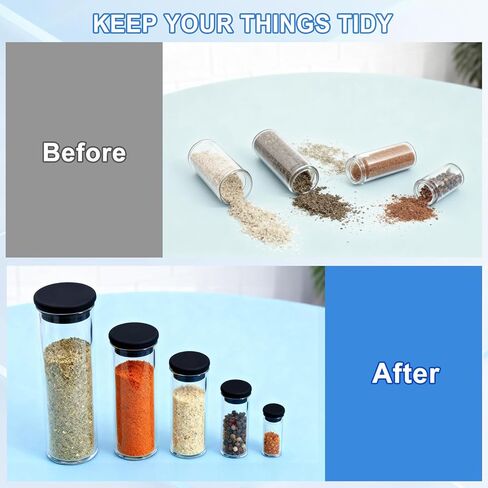 125 قطعة من سدادات مطاطية سوداء لصندوق الفتحات المستديرة، 1 بوصة 3/4 بوصة 5/8 بوصة 1/2 بوصة 3/8 بوصة 5/16 بوصة 1/4 بوصة 1/5 بوصة سدادات مطاطية في 8 أحجام مختلفة، تستخدم للأثاث، لوحات السيارات، DIY in Kuwait