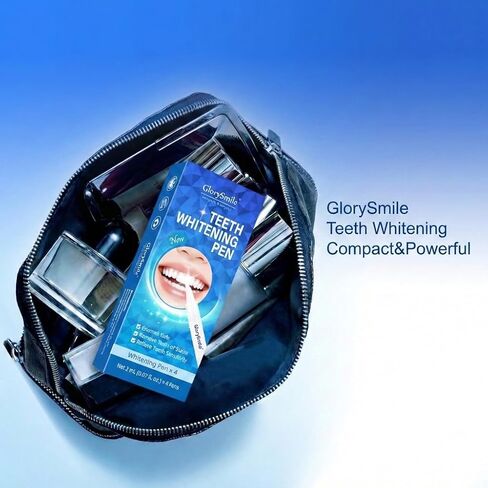 Teeth Whitening Pen 4-Pack, 35% Carbamide Peroxide Whitening Gel Pens for Sensitive Teeth, Instant Whitening Essence for Stained Teeth, Removes Coffee, Wine & Smoking Stains in Kuwait