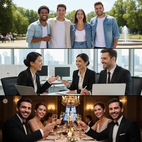 Snap on Veneers for Women & Men | Natural-Looking Top & Bottom Fake Teeth | Comfortable & Easy to Use in Kuwait