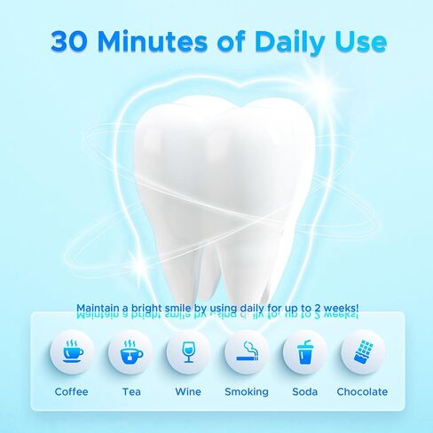 Luelli Teeth Whitening Pen, 50+ Uses - Travel Size Professional Tooth Whitener Gel, Extra Strength Organic Teeth Bleaching Gel for Sensitive Teeth, Instant Stain Removal, Simply White Smile, 4 Count in Kuwait