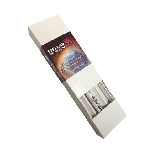 Taub 50-1010 Stellar DC Acrylic Dental Resin Syringe Pink 5.85gm in Saudi Arabia