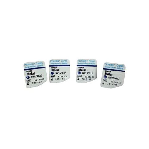 3M ESPE 3M-50612 ProTemp Crown Temporization Material، ضرس سفلي (عبوة من 5 قطع) in Saudi Arabia