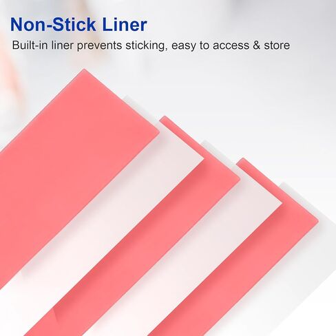 20 Pieces Dental Base Plate Wax for Modeling and Filling, Multipurpose Dental Wax Sheets and High-Quality Bite Casting Sheets - Not for Dentures in Kuwait