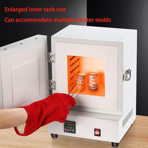 Electric Sintering Furnace,Gold Silver Steel Smelting Machine,Electric Gold Smelting Furnace,Automatic Electric Gold Smelting Furnace Machine 1150℃ /2102 ℉ for Melt Scrap,Silver,Gold,Copper in Kuwait