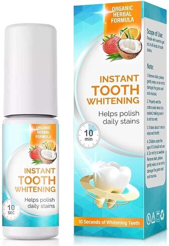 Tooth Paint - Instant Teeth Whitening Paint for a Confident Smile, Quick & Easy Brush-On Application, Safe & Gentle Formula, Long-Lasting Results in Kuwait
