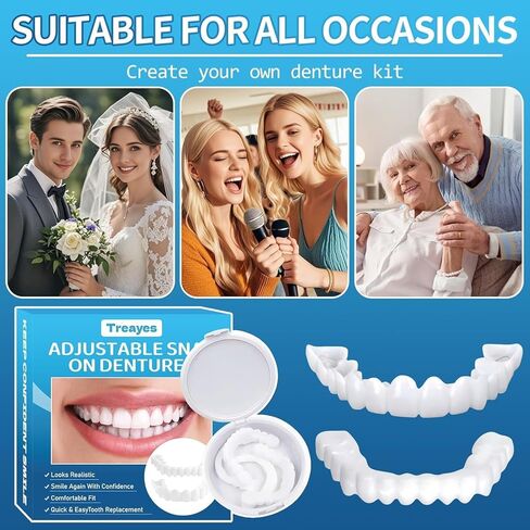 طقم القشرة المؤقتة للنساء والرجال، زوج من طقم الاستبدال العلوي والسفلي، طبيعي ومريح-5 in Kuwait