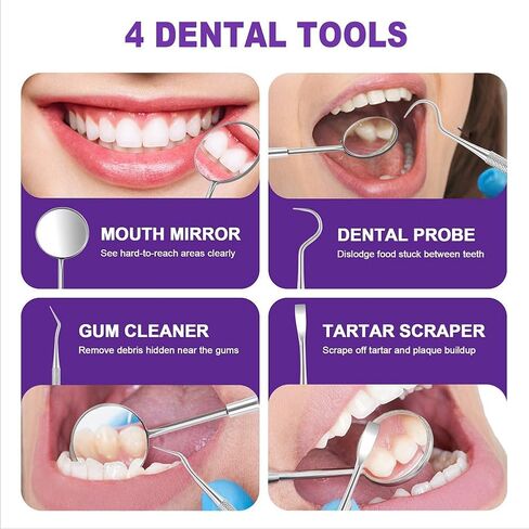 مجموعة خرز الأسنان القابلة للتشكيل، غطاء فجوة الأسنان المؤقتة للأسنان المفقودة، إكسسوار مظهر الأسنان التجميلي in Kuwait