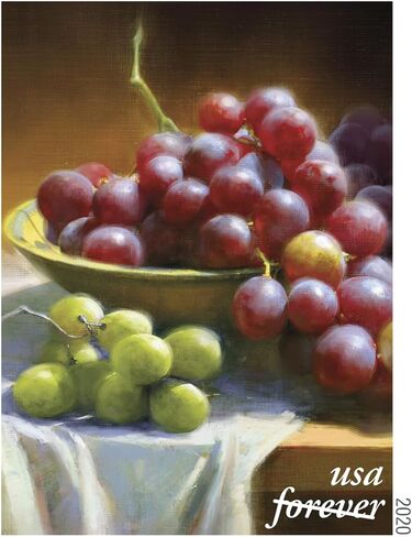 Fruit and Vegetables Postage Stamps Booklet of 20 in Saudi Arabia