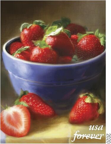 Fruit and Vegetables Postage Stamps Booklet of 20 in Saudi Arabia