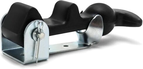 QWORK 4 Packs Rubber Hood Catch Flexible T-Handle Hasp Rubber Flexible Draw Latches for Tool Box, Hood, Vehicle Engine in Kuwait