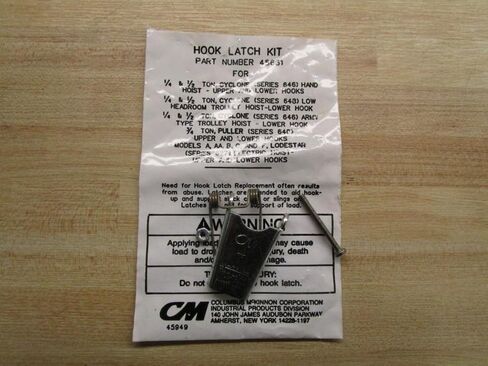 Hook Safety Latch Kit, for #4CM Hooks in Kuwait