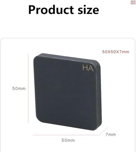 COYEUX Shore Hardness Test Block Type A, 7 Block Rubber Hardness Tester, Range is 30HSA -90HSA, for Elastomer, Soft Rubber in Kuwait