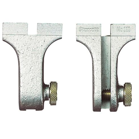 Starrett Stair Gage - Nickel Plated Cast Iron, Precision-Machined Ends for Accurate Cuts - For Framing, Rafter Square & Stair Layout - 1-7/8" Length - 111 in Saudi Arabia