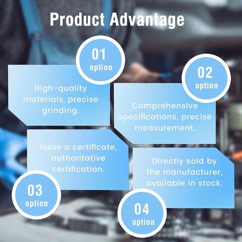 Precision 81-Piece Steel Gauge Block Set, Grade B Accuracy for Precision Calibration, Corrosion-Resistant in Kuwait