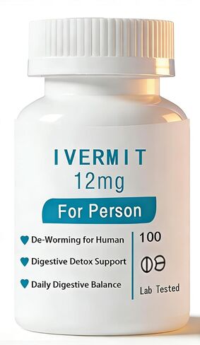 𝐈𝐕𝐄𝐑𝐌𝐀𝐙𝐄 𝟭𝟮 𝐦𝐠 |||| 100Tablets || 99% Lab in Kuwait