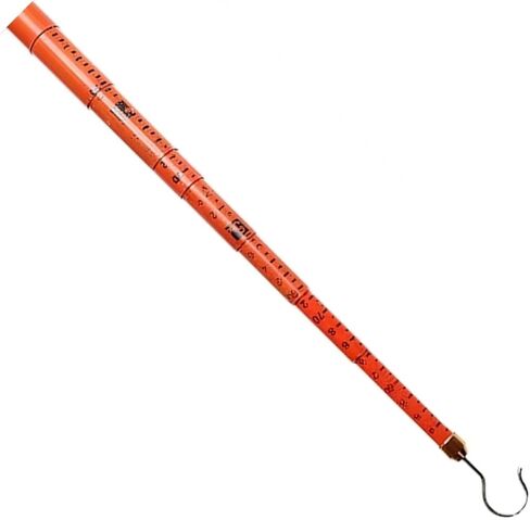 Portable Insulated Telescopic Measuring Rod - Extendable 20ft to 59ft Power Measurement Stick (Orange, 1200cm) for Accurate Height Measurements,Orange,1200cm in Saudi Arabia