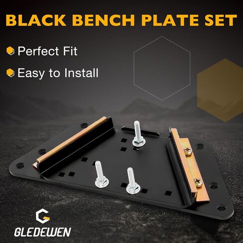 Bench Plate Set, Workbench Assembly Kit, Replace 90251, Black in Saudi Arabia