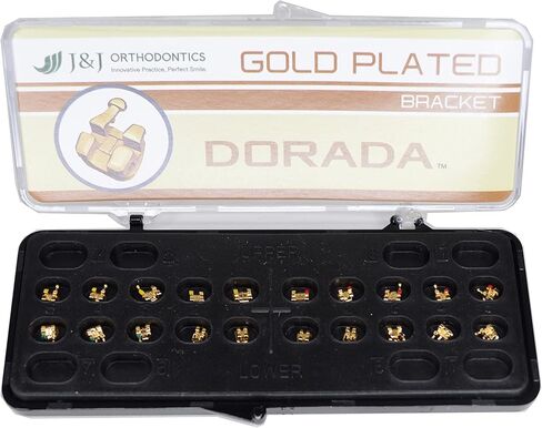 دعامة J&J Ortho Dorada المطلية بالذهب MBT/Roth (قياسي Roth 022 345H) in Kuwait