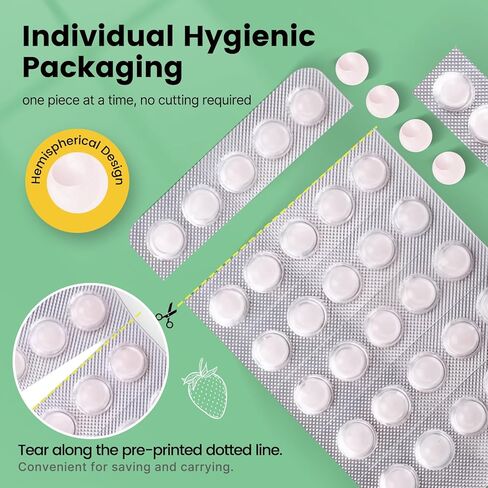 Orthodontic Wax for Braces Wax 120 Individual Hygienic Packaging Dental Wax Dots Strawberry in Saudi Arabia