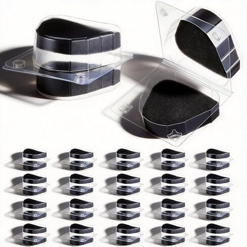 28 Pcs Dental Model Boxes & Clear Denture Transportation Boxes with Foams, Orthodontic Retainer Storage Box for Mouth Guard, Ortho Appliance Care Disposable Plastic Denture Cases in Kuwait
