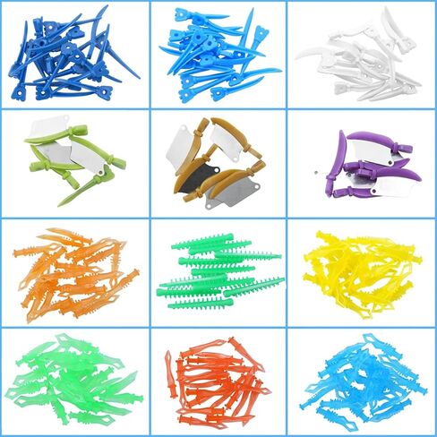 Dental Interdental Wedges Kit Adaptive Teeth Gap Wedge Tulwar/Diamond/Wedges Knife for Dental Tooth Restoration Material (Wedges MIix Kit) in Kuwait