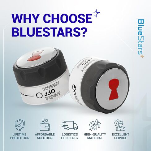 مجموعة مقابض التحكم المضيئة 91538 من BlueStars - مقابض الشواية لـ Weber Summit 400 600 الشوايات المصنعة في عام 2012 وما بعده - تناسب E-470 670 S-460 470 660 670 والمزيد - حزمة من 2 in Saudi Arabia