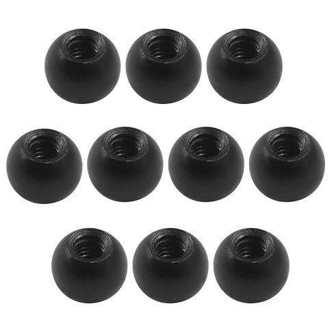 10 عبوات من صواميل غطاء الخيط M4، أغطية لولبية من الصلب الكربوني العادي، غطاء صامولة لتزيين مصباح الكرة اللولبية لإضاءة/مقابض الأثاث in Kuwait