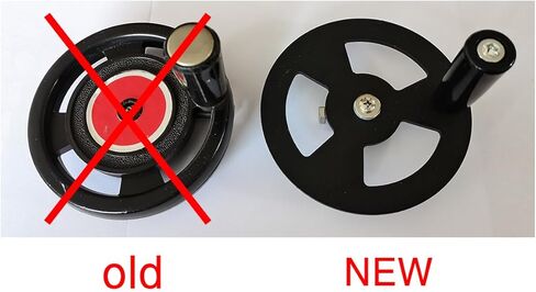 Replacement Crank Handle Wheel Compatible with Craftsman 113 Models Table Saw Replaces 806872 62689 818526,1/2" Shaft Handwheel in Kuwait