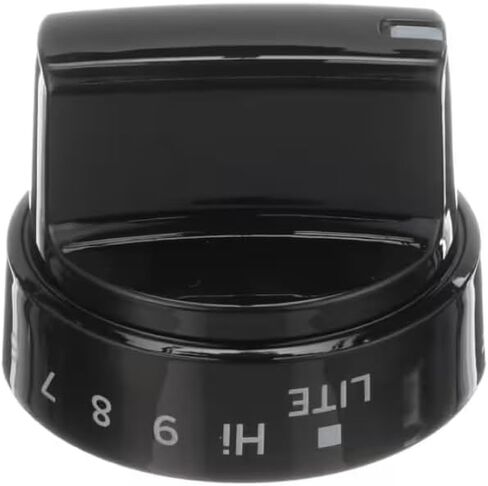 222D5799 PBT Knob Assembly, Surface Burner, Black for JGBS66DEKBB, JGBS66DEK2BB, JGB735DPBB in Saudi Arabia