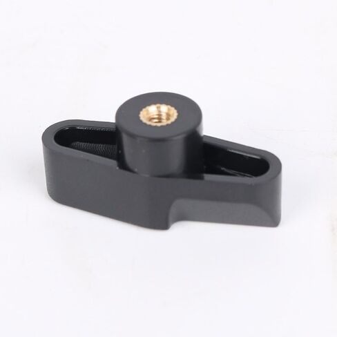 6 Pack Microphone Stand Wing Knobs Replacement M4 Threaded T-Plastic Wing Nuts Tightening Thumb Screw Knobs for Boom Arm Mic Stand Suspension Scissor Arm Camera Mount Overhead Phone Arm in Saudi Arabia