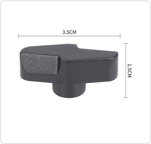 6 Pack Microphone Stand Wing Knobs Replacement M4 Threaded T-Plastic Wing Nuts Tightening Thumb Screw Knobs for Boom Arm Mic Stand Suspension Scissor Arm Camera Mount Overhead Phone Arm in Saudi Arabia