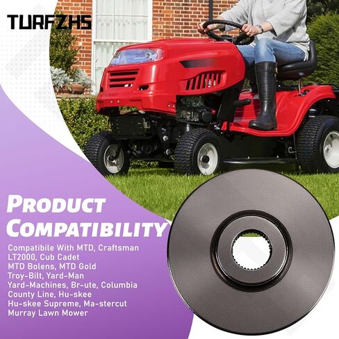 قرص فرامل 761-0202 متوافق مع MTD Cub Cadet Craftsman RZT LT LTX 42 1040 S Rider Mini CYB 325 CC30 in Kuwait