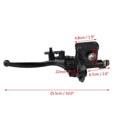 1Pcs Hydraulic Brake Lever Master Cylinder Left Front Brake Pump Compatible with 50cc 110cc 150cc Dirt Bikes ATVs Quads Motorcycles in Saudi Arabia