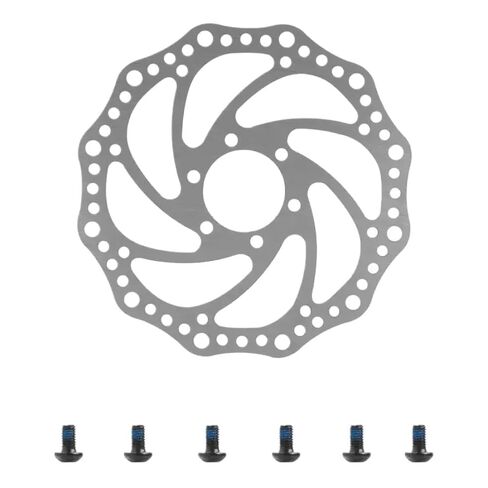 Hydraulic Disc Brake 160mm 6 Holes with Screws Compatible with Dualtron Thunder Ultra Scooter Brakes Disc Pad Accessories in Saudi Arabia